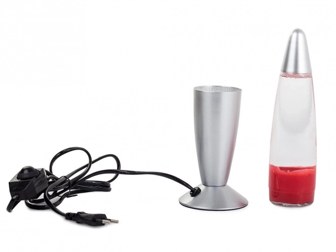 Lavalamp nachtlampje met wasvloeistof