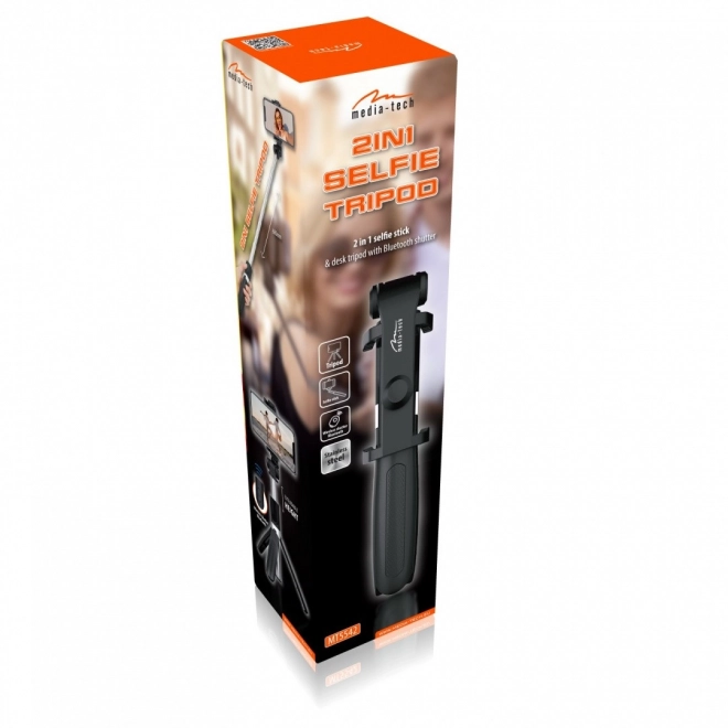 Selfiestick en tafelstatief 2-in-1 met Bluetooth afstandsbediening