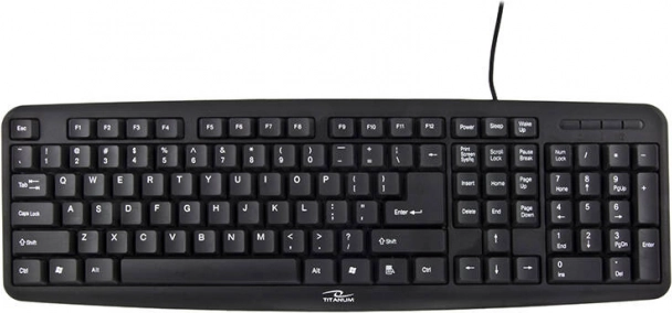 Bedrade toetsenbord Esperanza Titanium met numeriek blok