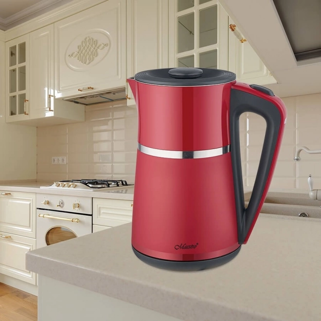 Elektrische waterkoker Maestro 1,7l rood