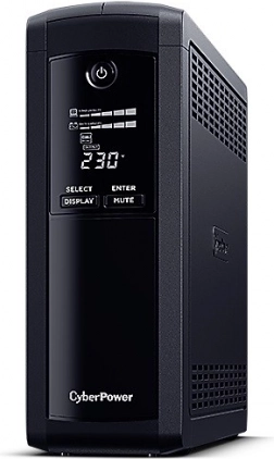Noodstroomvoorziening UPS CyberPower VP1200EILCD 1200 VA / 720 W met AVR en LCD