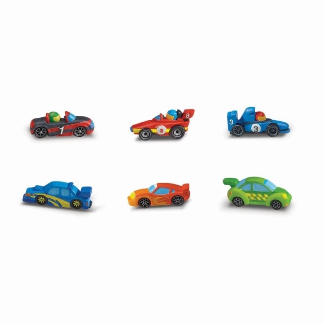 Productie en schilderen - raceauto's