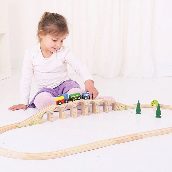 Bigjigs Rail Lange Spoorbrug