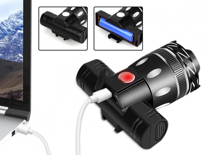 Set LED-verlichting voor fiets voor en achter