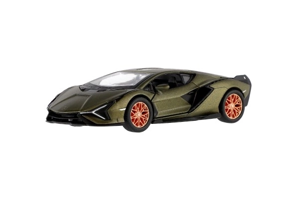 Modelautootje Lamborghini Sián FKP 37 terugtrekmechanisme