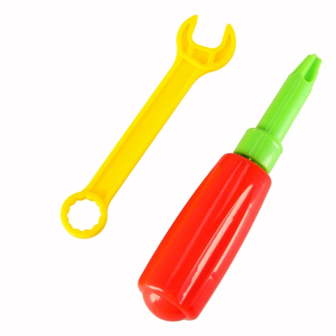 Kunststof Schroefconstructieset - 261 Stukken