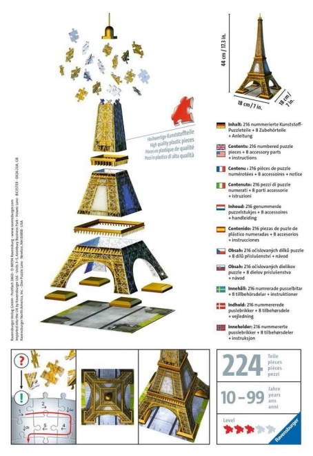 Ravensburger 3D-puzzel Eiffeltoren