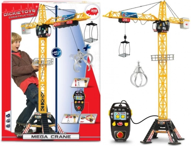 Kinderkraan Mega Crane 120 cm met bedrade afstandsbediening