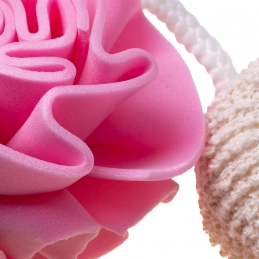 Zachte exfoliatie en rijk schuim