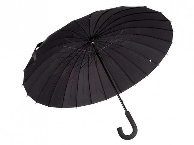 Elegante zwarte paraplu