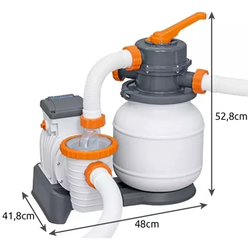Bestway zandfilterpomp voor zwembadwaterfiltering