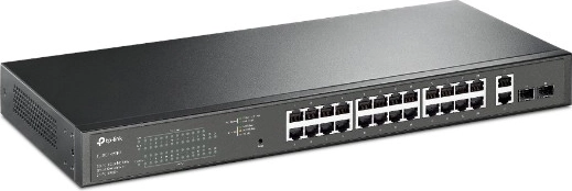 Flexibele uplink: 2× gigabit RJ45 en 2× SFP