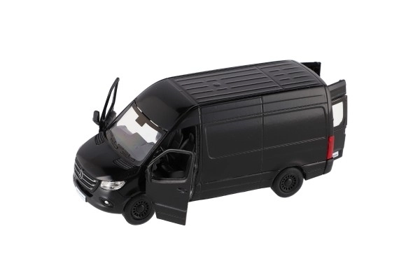 Model bestelwagen Mercedes-Benz Sprinter 1:48 met opwindfunctie