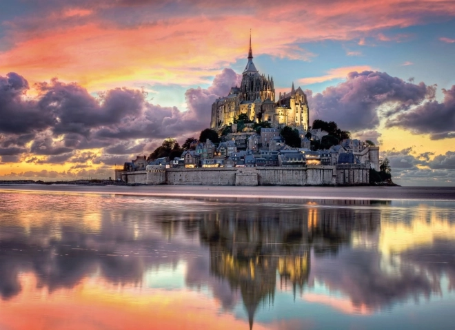 Puzzel 1000 stukjes Mont Saint-Michel