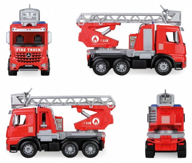 Brandweerauto Mercedes Arocs met ladder