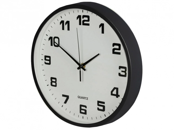 Grote stille wandklok 25 cm rond