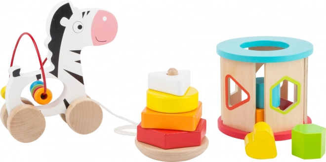 Houten motorieke speelgoedset small foot