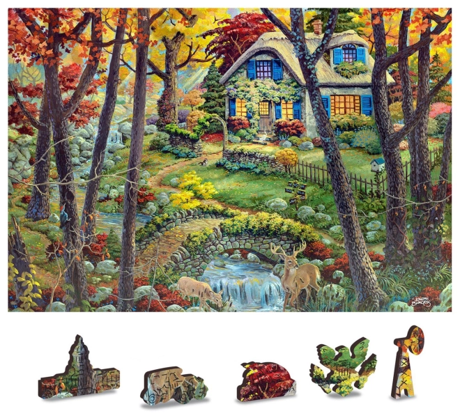 Dubbelzijdige 2-in-1 puzzel voor dubbele pret