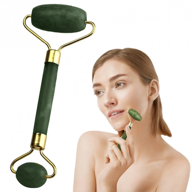 Jade massage roller