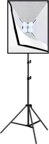 PULUZ studioset softbox 50 × 70 cm met statief en 4× LED E27