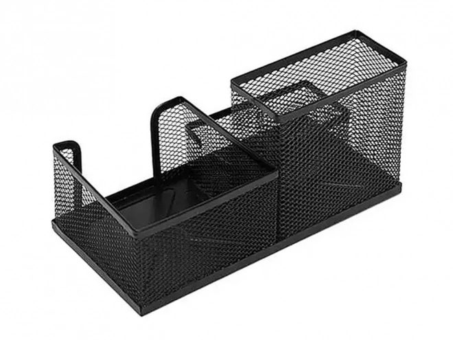 Metalen bureau-organizer 3 vakken