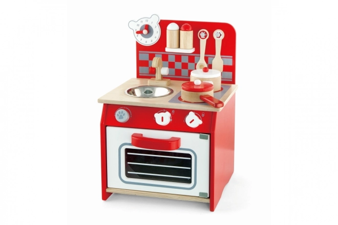 Houten mini keuken