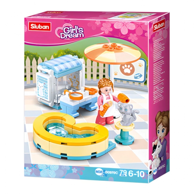 Sluban Meisjes Droom M38-B0970C Katten Salon