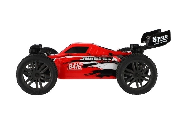 Avtomobil RC Buggy Bonzai Jubatus terrein 30cm plastic 2,4GHz op batterijen + 2x extra pakket in doos 40x14x21 – Rood