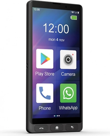 Groot 6,0" HD+ display met overzichtelijke interface