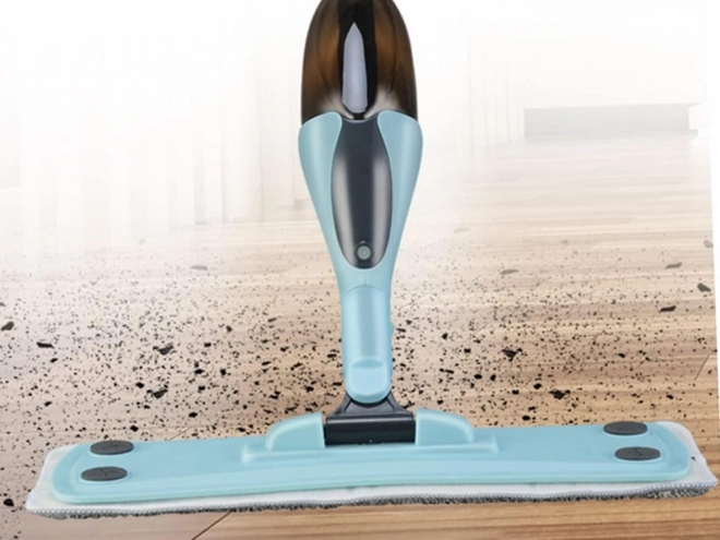 Opvouwbare mop met sproeier en 3x microvezel