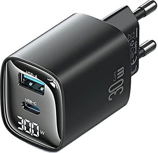 Snel laden 30W met USB‑C en USB‑A