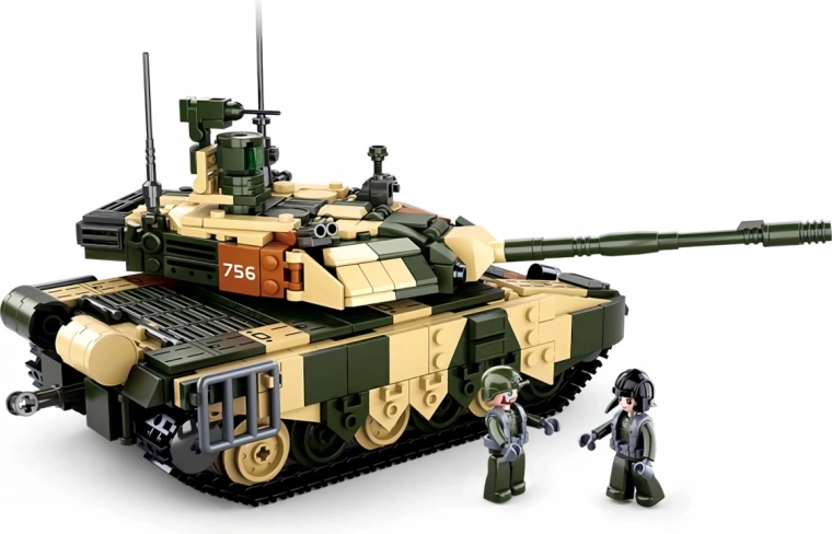 Realistisch model van de T-90 tank