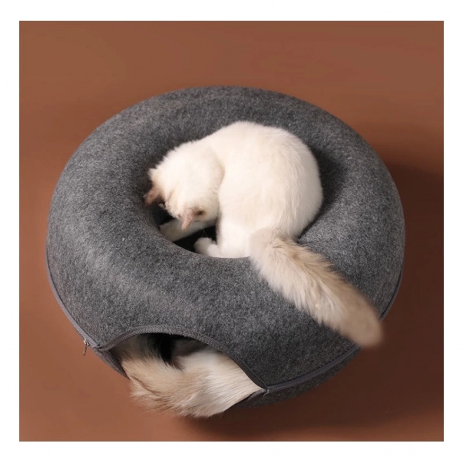 GPT XXL tunnelbed voor honden en katten 50 cm grafiet