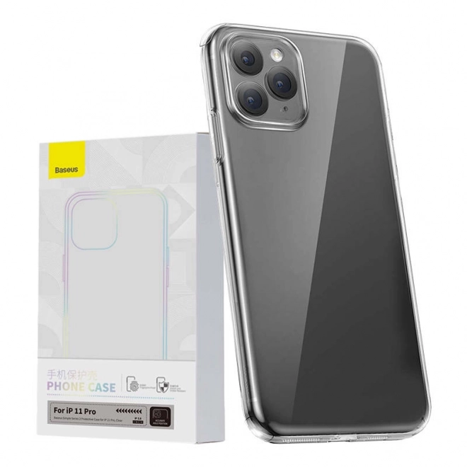 Transparante hoes Baseus Simple voor iPhone 11 Pro