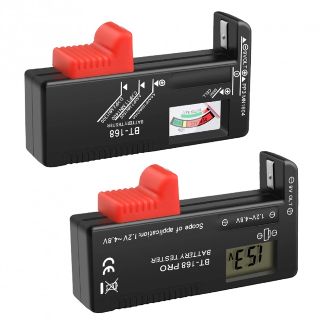 Universele digitale batterijentester