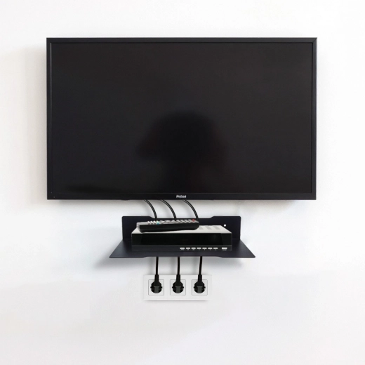 Strakke installatie dankzij kabeldoorvoer