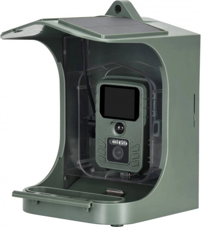 Suntek wildcamera met vogelvoeder en zonnepaneel 24 MP Wi‑Fi