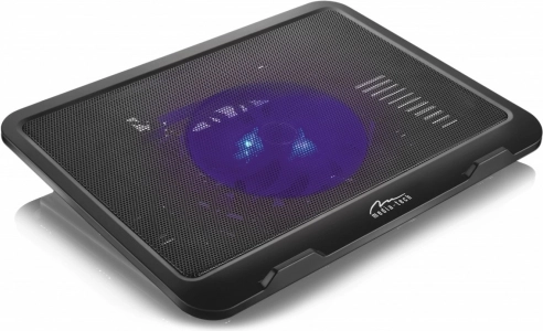 Koelmat voor laptop Silent Cooling Pad MT2660 met LED‑ventilator
