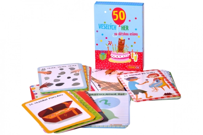 50 vrolijke spelletjes voor een kinderfeestje