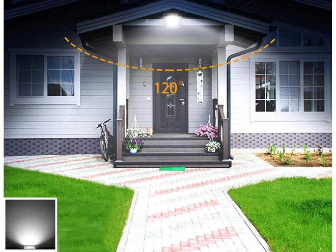 Buitenzijde LED halogeen schijnwerper 10W 6000K waterdicht
