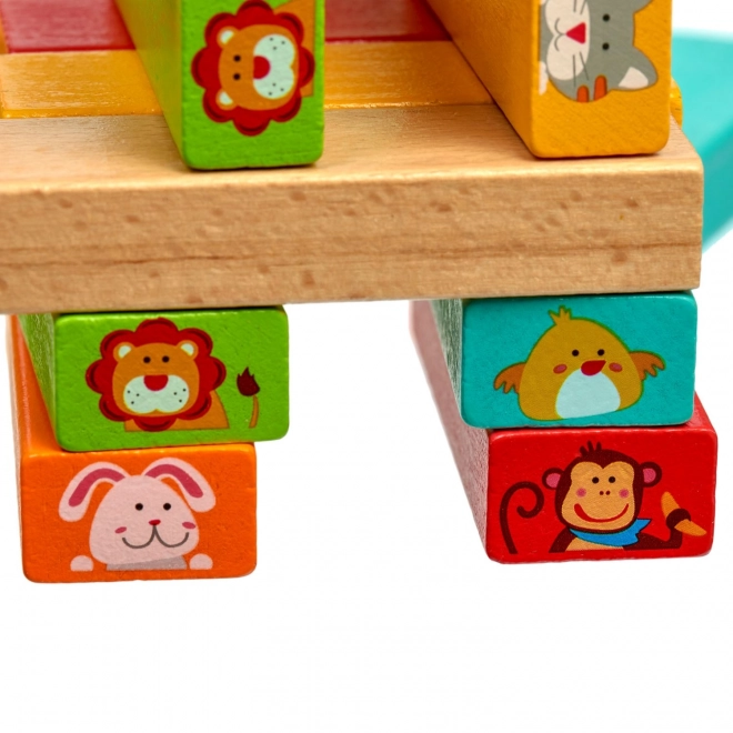 Lucy & Leo 'Raad, wie' - houten kinderspel Jenga