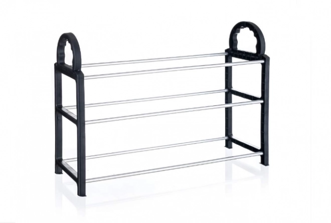 Schoenenrek 65x17x42cm - zwart