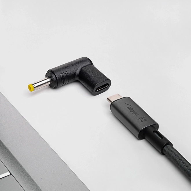 Adapter USB-C naar 4.0 x 1.7 mm voor laptops