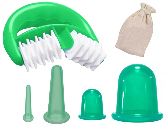 Siliconen massage set van Chinese bubbels