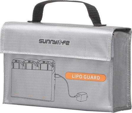 Vlamvertragende en waterbestendige batterijtas voor drones Sunnylife