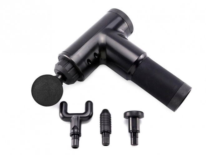 Draadloze massagepistool met 4 koppen