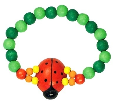 Kinderarmband met lieveheersbeestje
