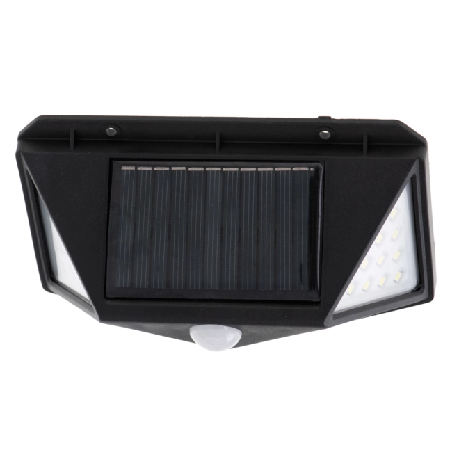 Brede dekking dankzij 100 LED en zijmodules