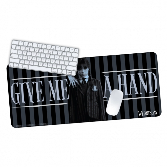 Gaming muismat XL Wednesday - Geef me een hand