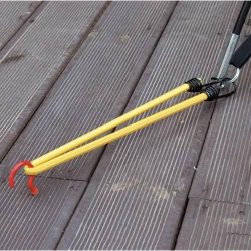 Elastische bagageriemen met haken, 12 stuks